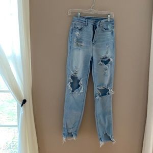 American Eagle ripped jeans